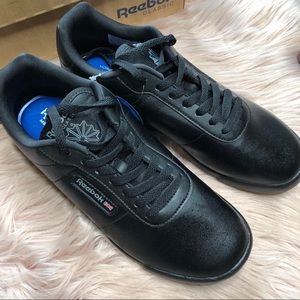 Reebok Princess Lite Wide Width Black Walking Shoes Size 9.5 D (Wide) New in Box
